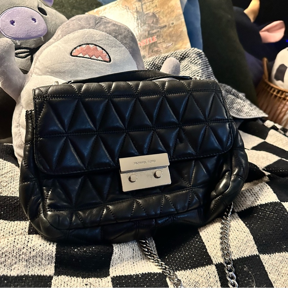 Michael Kors Black Quilted Women's Bag